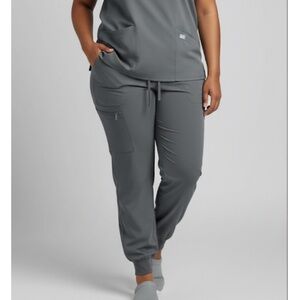 HEART SOUL Medium Grey Scrub Pants XL